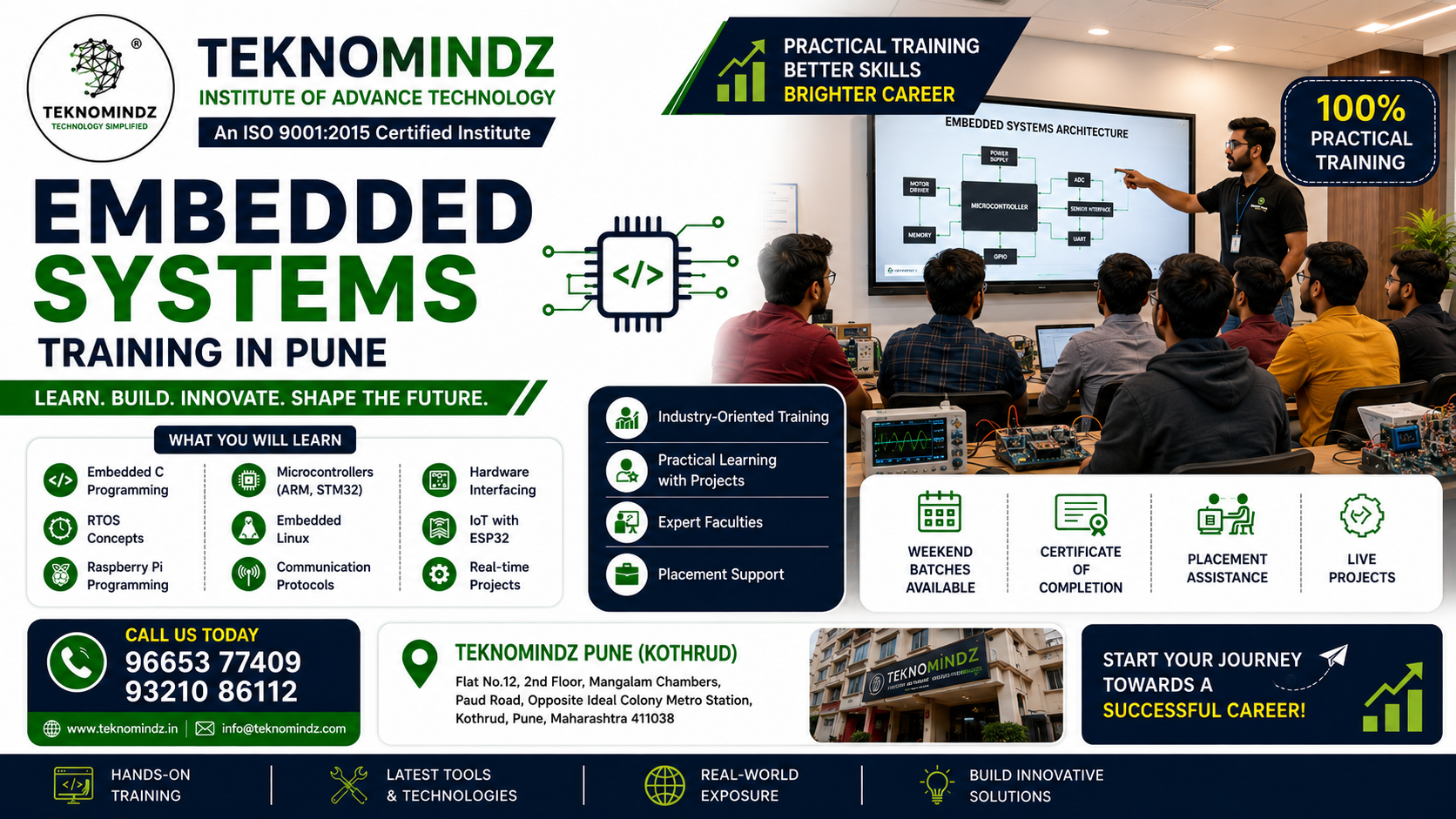  Embedded Systems Training in Pune | Teknomindz Classes