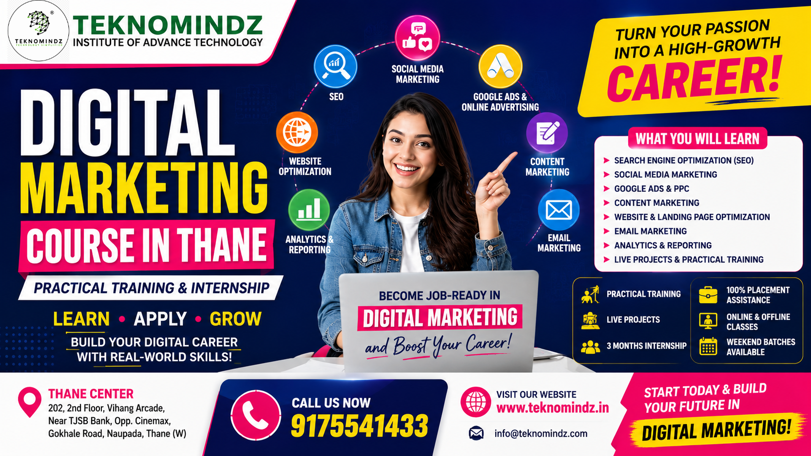 Digital Marketing Course in Thane | Job-Oriented Training