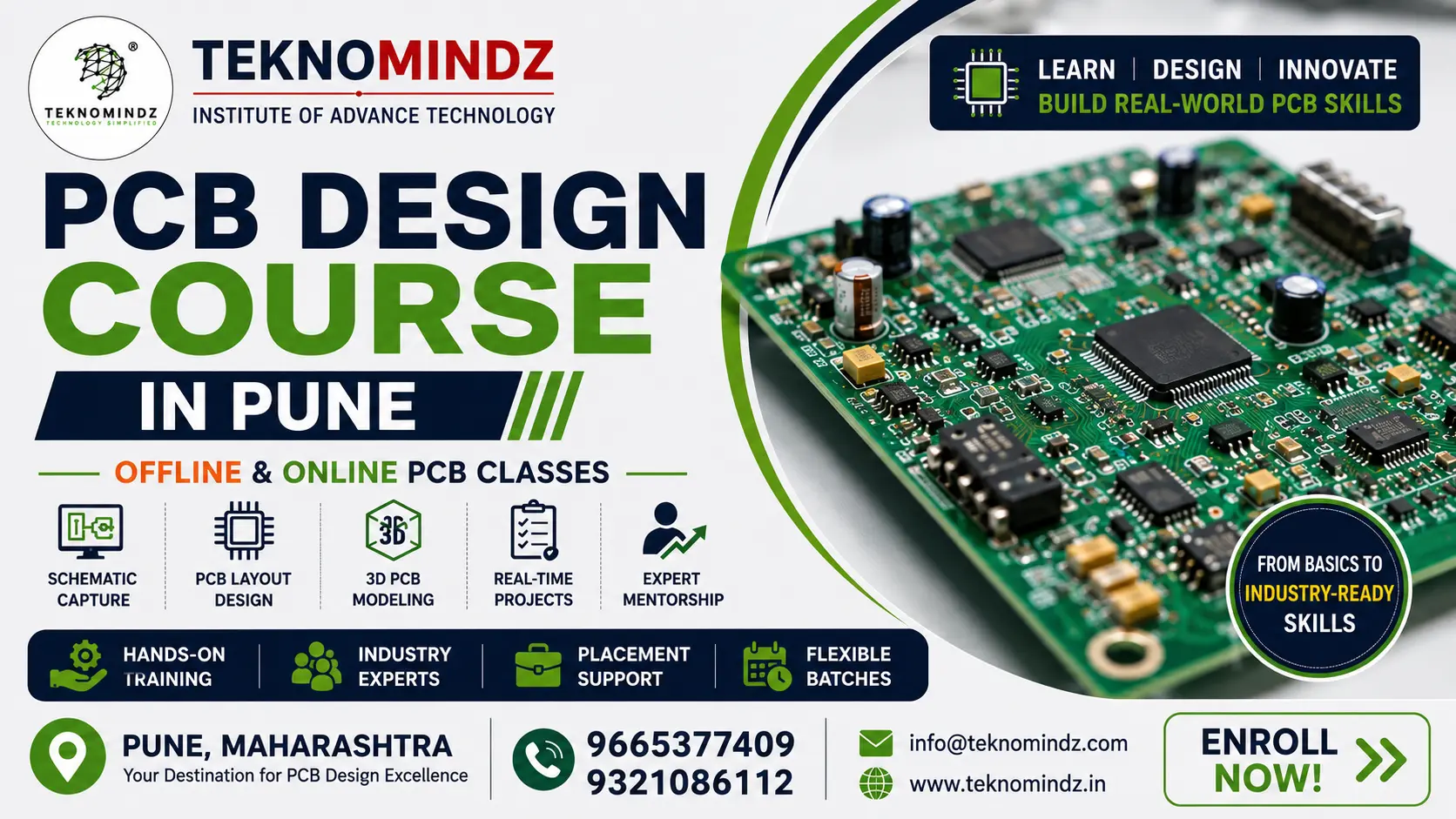 PCB Design Course in Pune | Offline & Online PCB Classes
