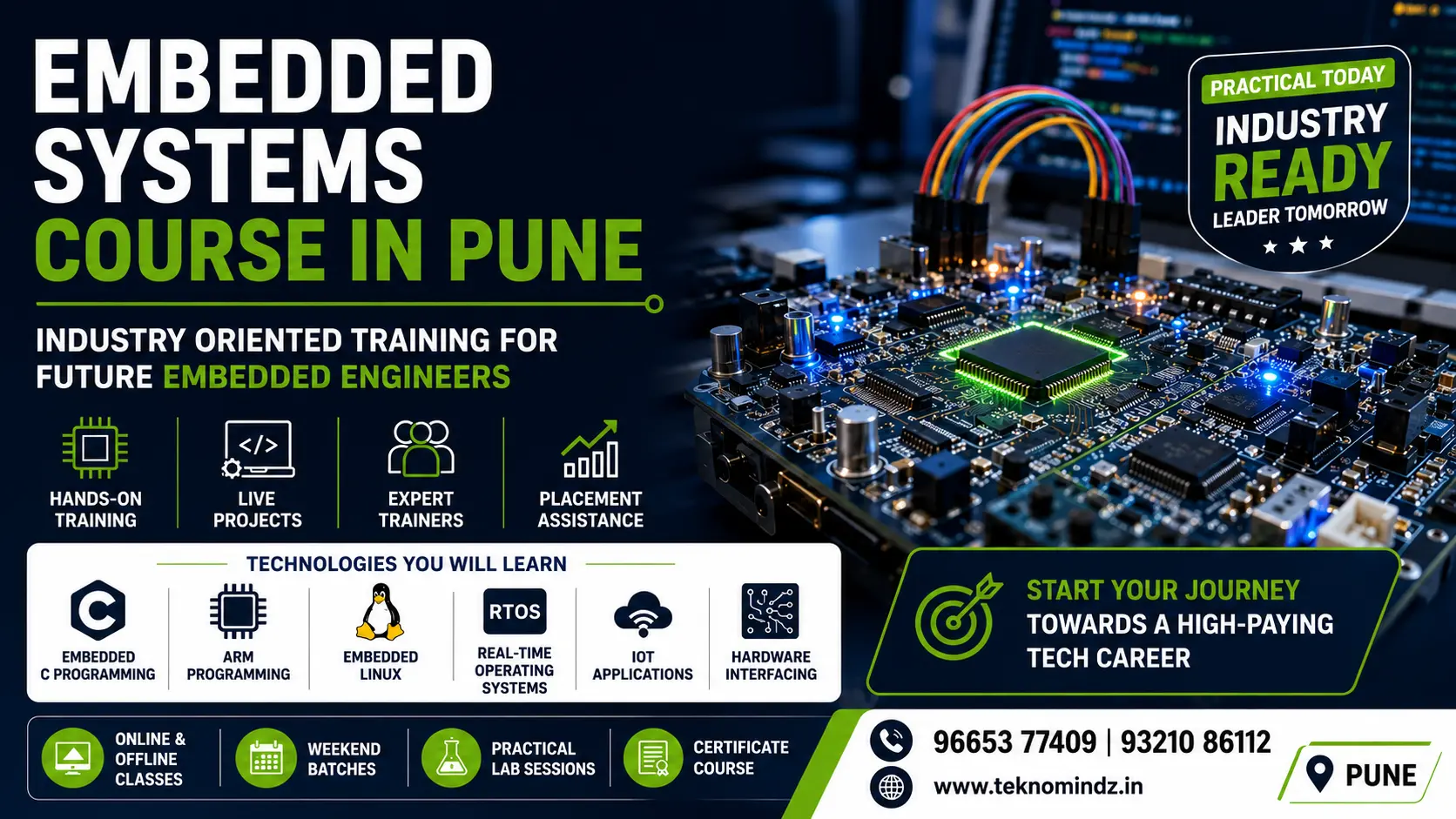 Embedded Systems Course in Pune – Industry Oriented Training for Future Embedded Engineers