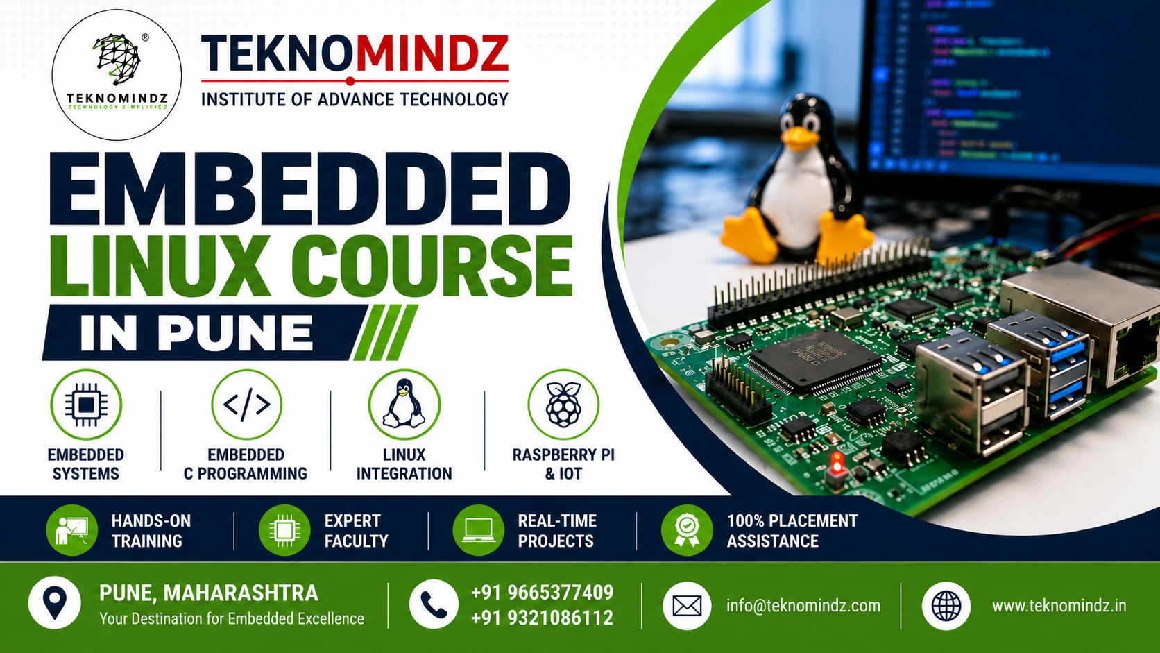 Embedded Linux Classes in Pune | IoT & Raspberry Pi Training