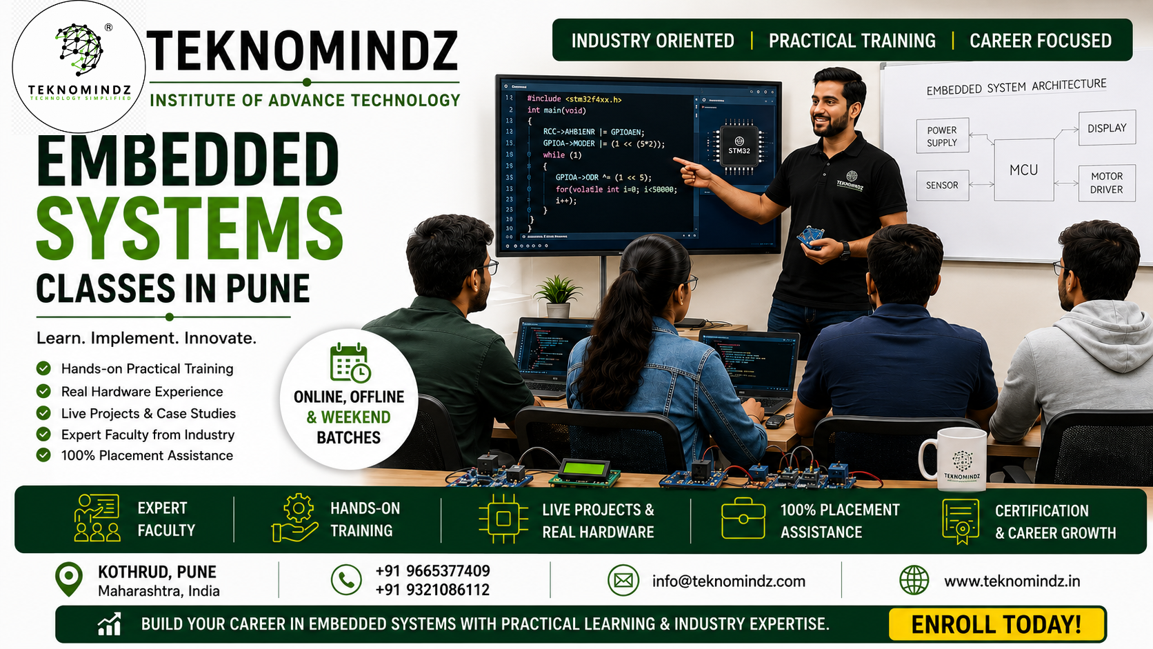 Embedded Classes in Pune