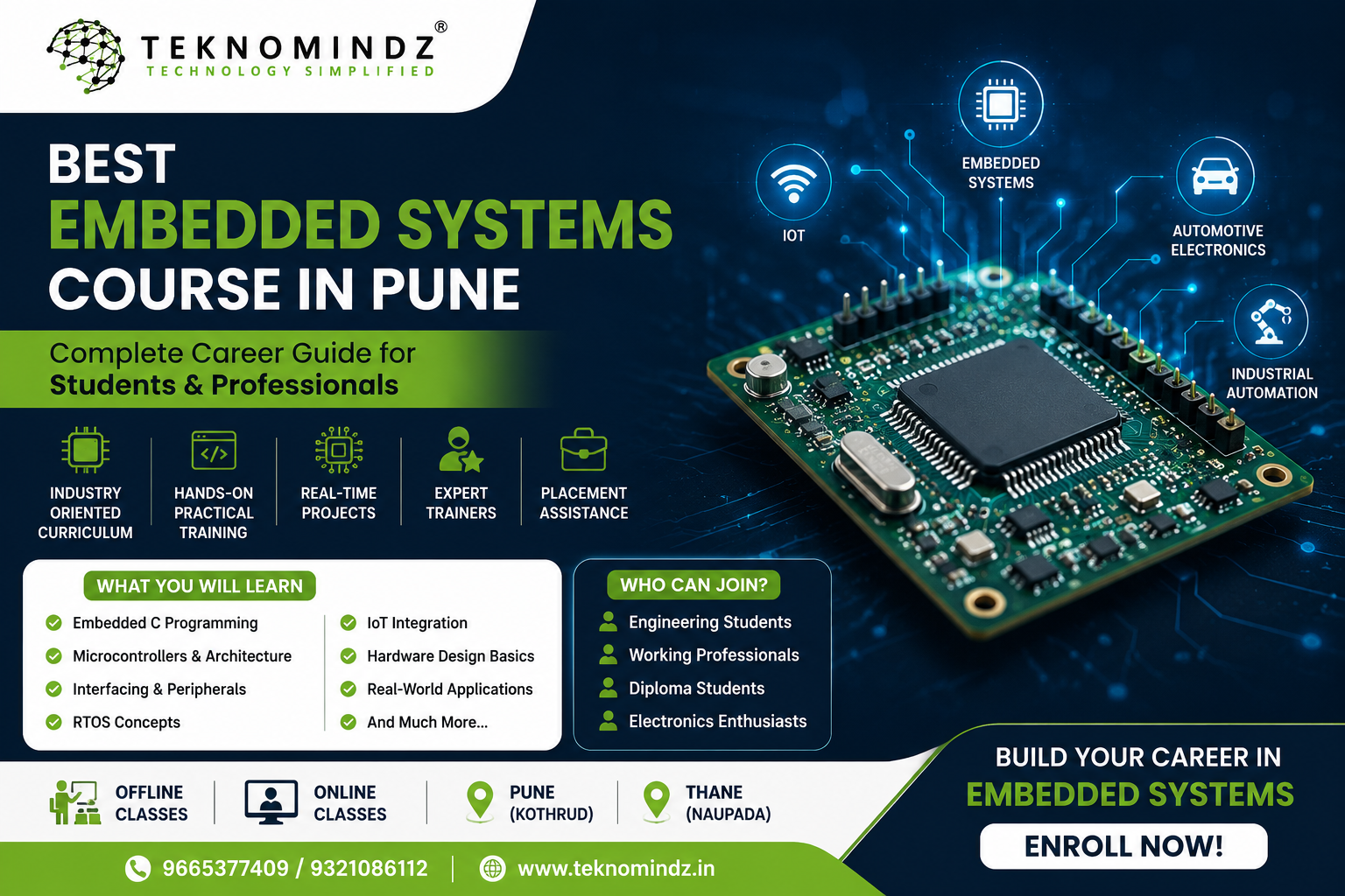Best Embedded Systems Course in Pune – Complete Career Guide for Students & Professionals (2026)